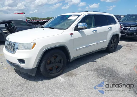2012 Jeep Grand Cherokee Overland from USA, damaged, VIN 1C4RJFCT5CC180219